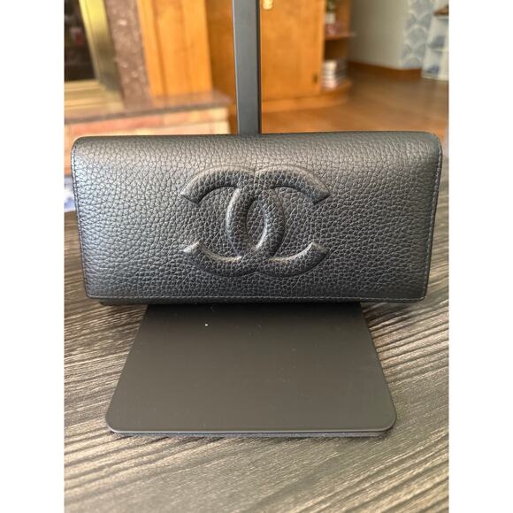 No Brand Handbags - Designer Soft Leather CC Black Fashion Envelope Wallet